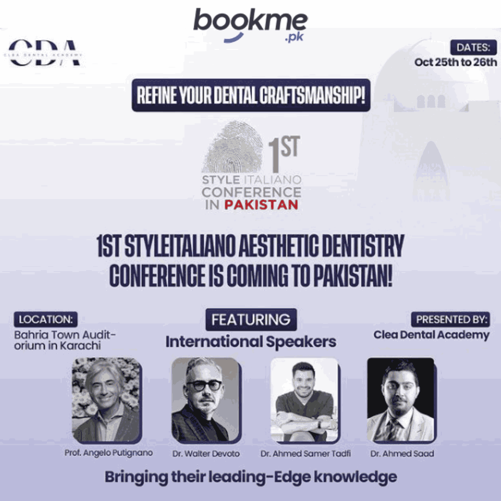 First Styleitaliano Aesthetic Dentistry Conference and Pakistan Dental Expo