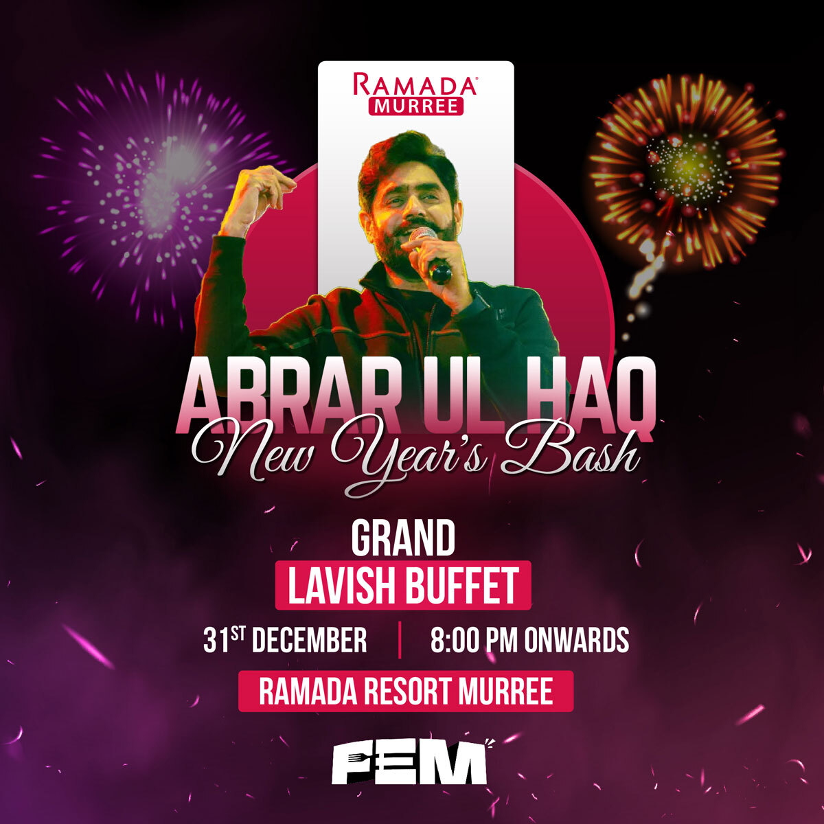 New Year's Bash with Abrar-ul-Haq