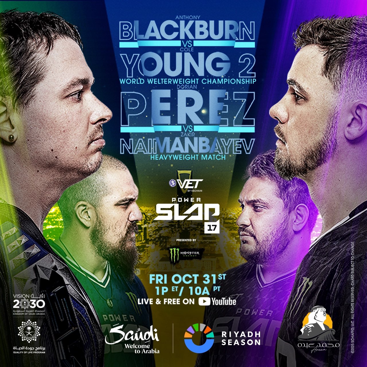 Power Slap 17 - Riyadh Season