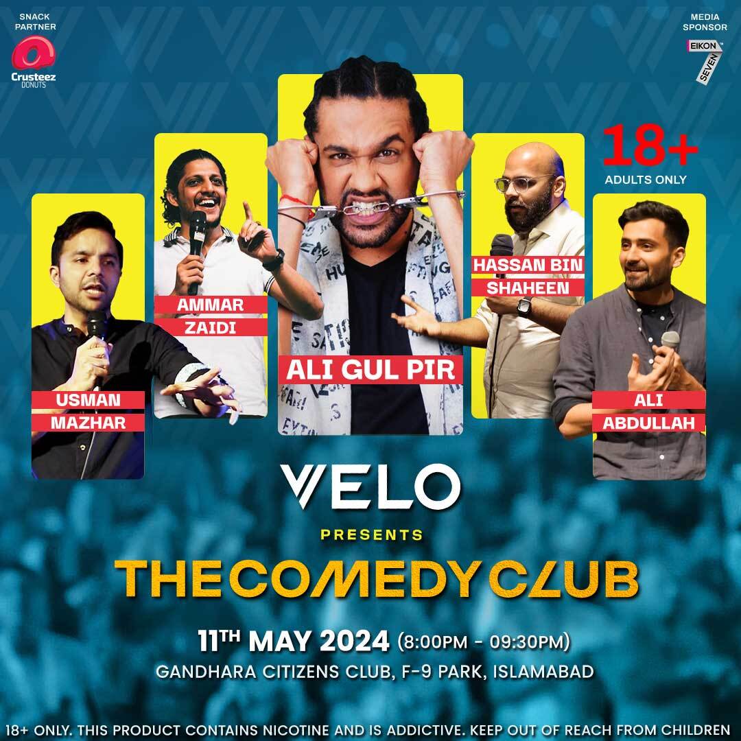 Velo presents The Comedy Club