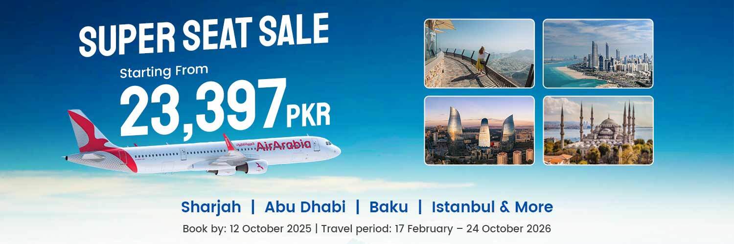 Air Arabia Banner