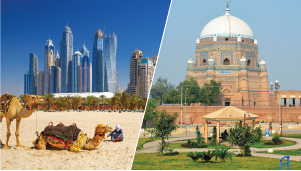 Dubai to Multan
