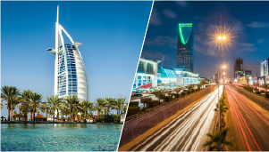 Dubai to Riyadh